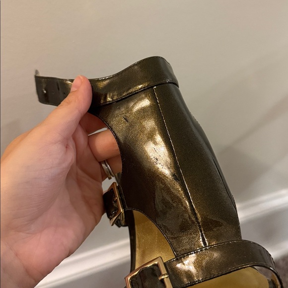 Dark gold/bronze Marciano heels - Picture 15 of 16